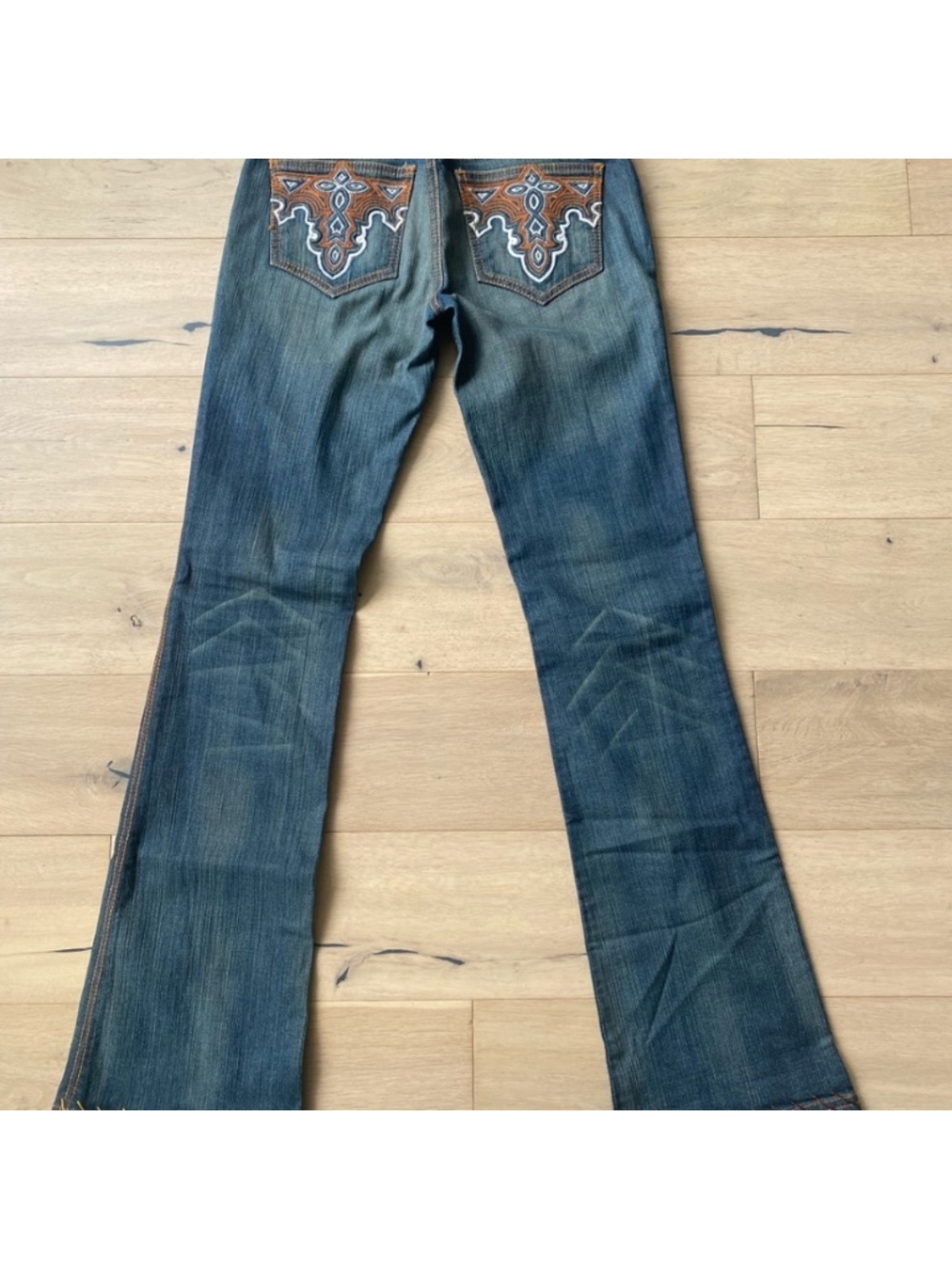 Antik Denim Western Nashville Music Festival Jeans Size 27 NWOT
